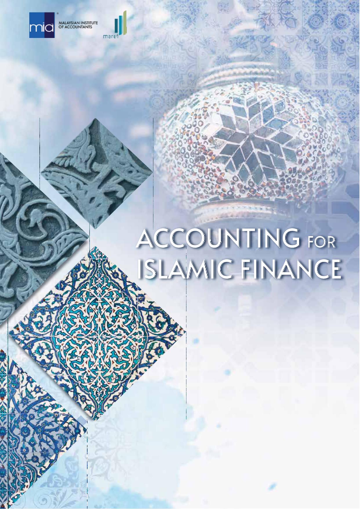 Accounting for Islamic Finance