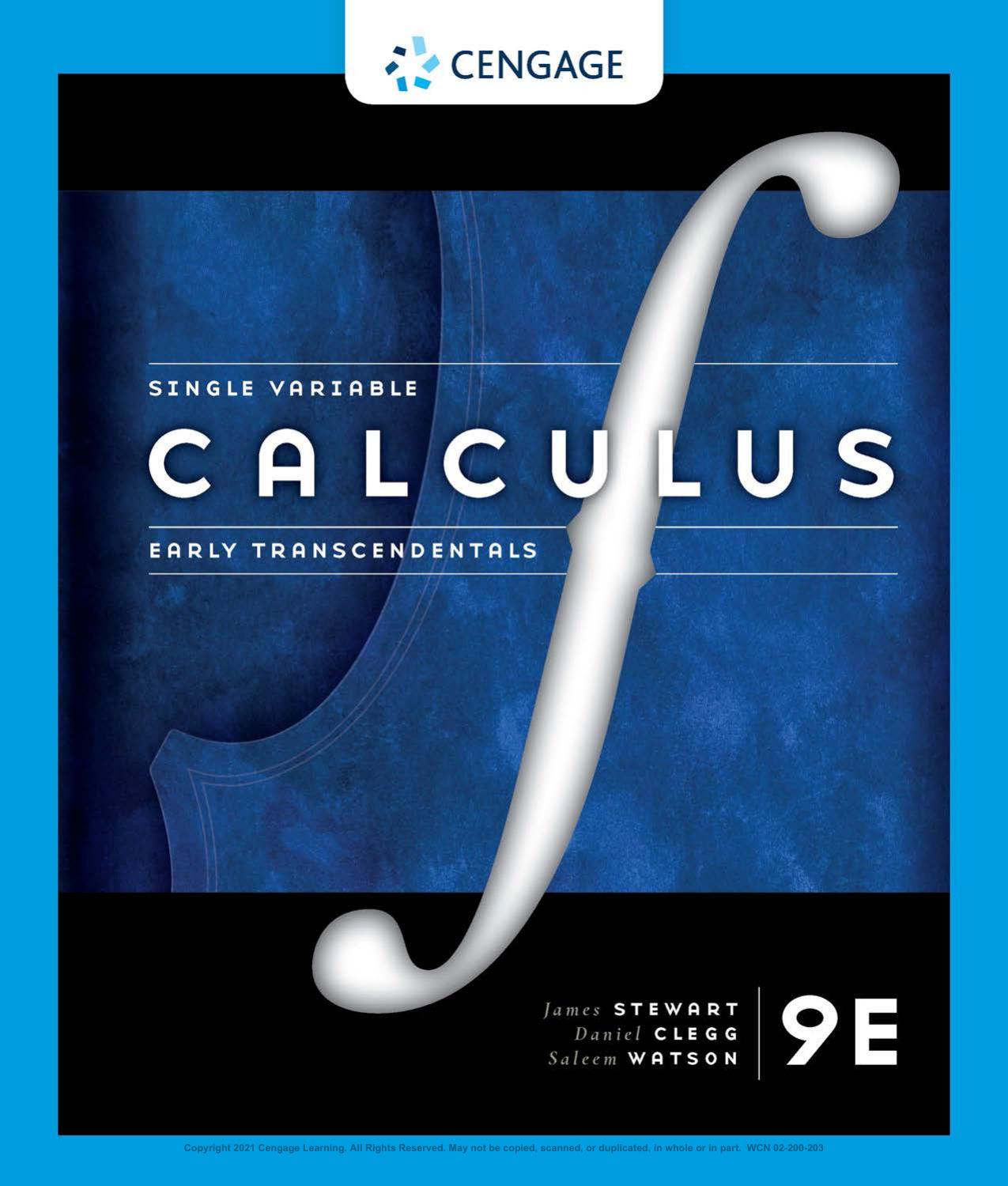 Calculus Early Transcendentals Single Variable 9E Student Solutions Manual