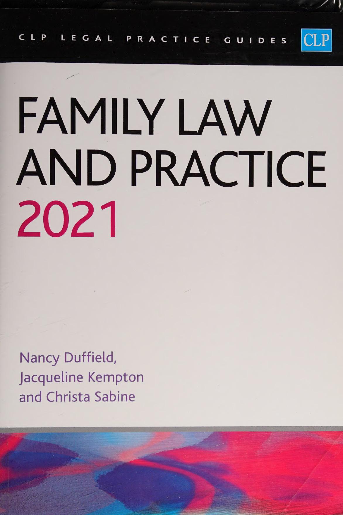 Family law and practice