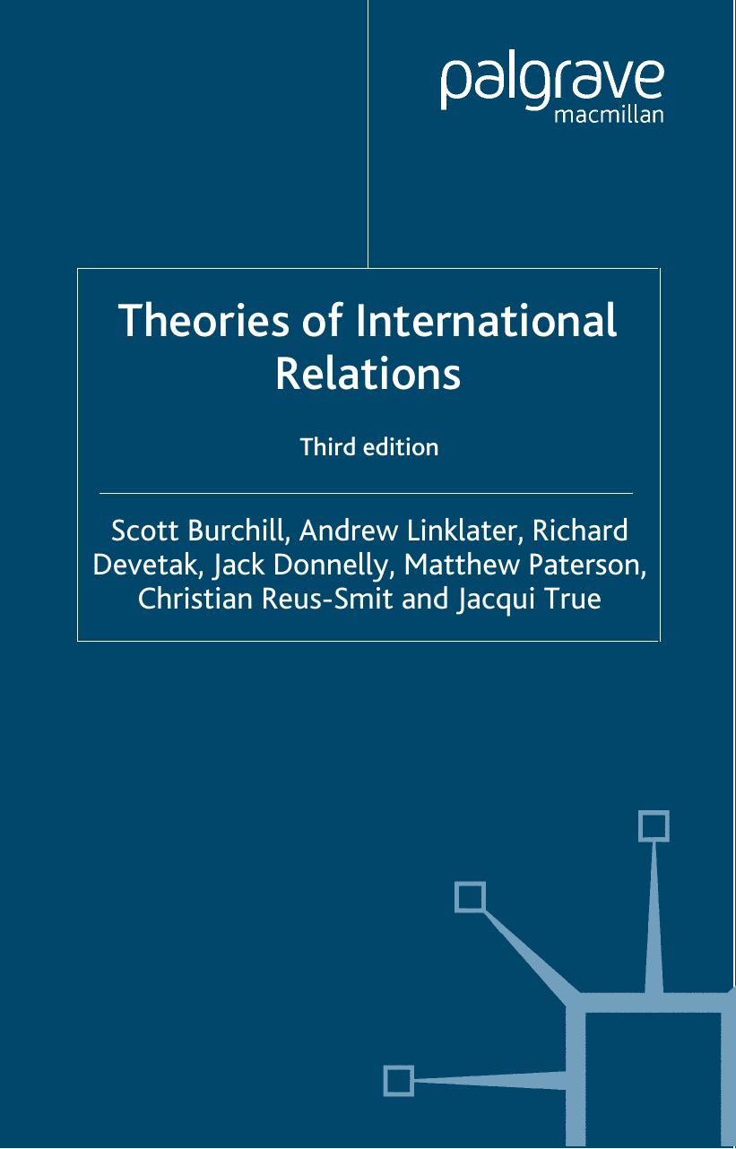 Theories of International Relations, Third edition