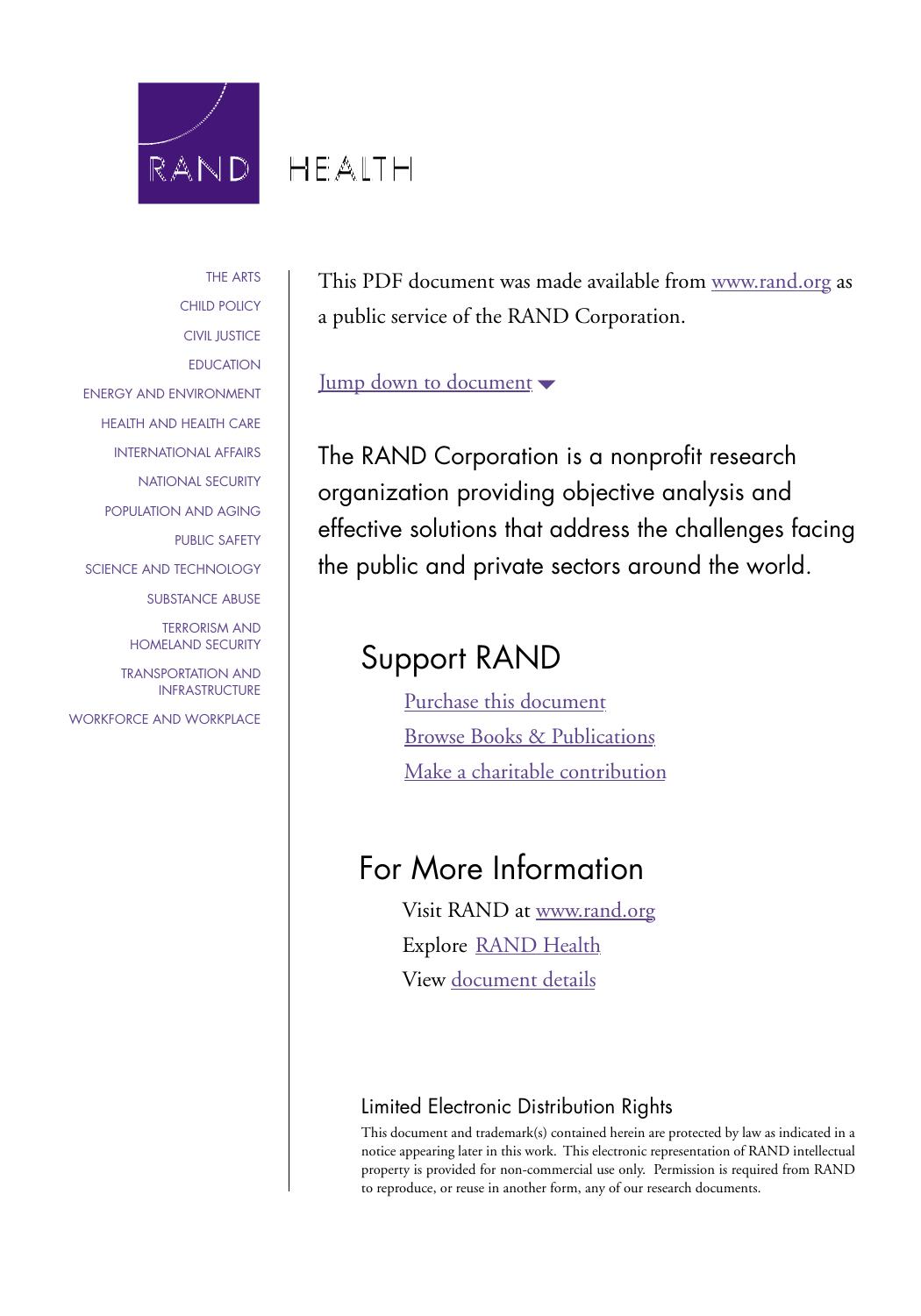 The Diffusion and Value of Healthcare Information Technology