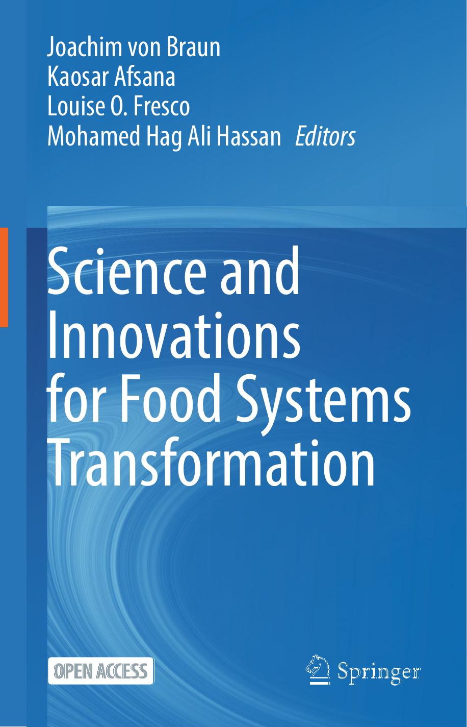 Science and Innovations for Food Systems Transformation