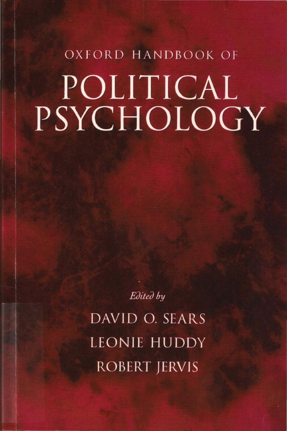 [David O. Sears, Leonie Huddy, Robert Jervis] Oxfo(BookZZ.org)