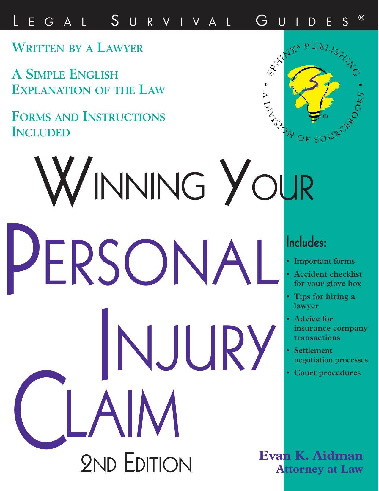 Winning Your Personal Injury Claim