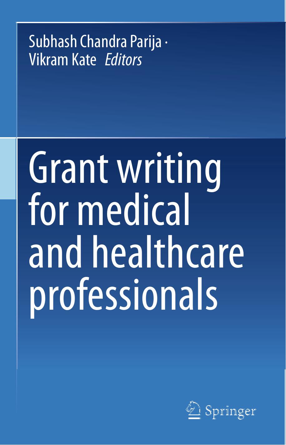 Grantwritingformedicalandhealthcareprofessionals