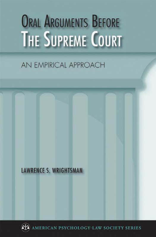 Oral Arguments Before the Supreme Court : an Empirical Approach