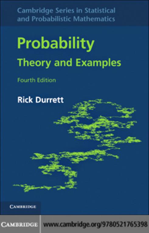 Probability: Theory and Examples