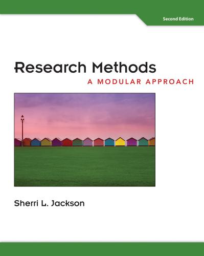 Research Methods : A Modular Approach