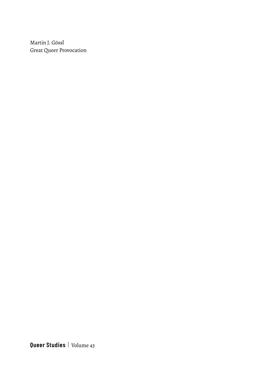 Great Queer Provocation The Seriously Playful Recognition GameGreat Queer Provocation The Seriously Playful Recognition Game