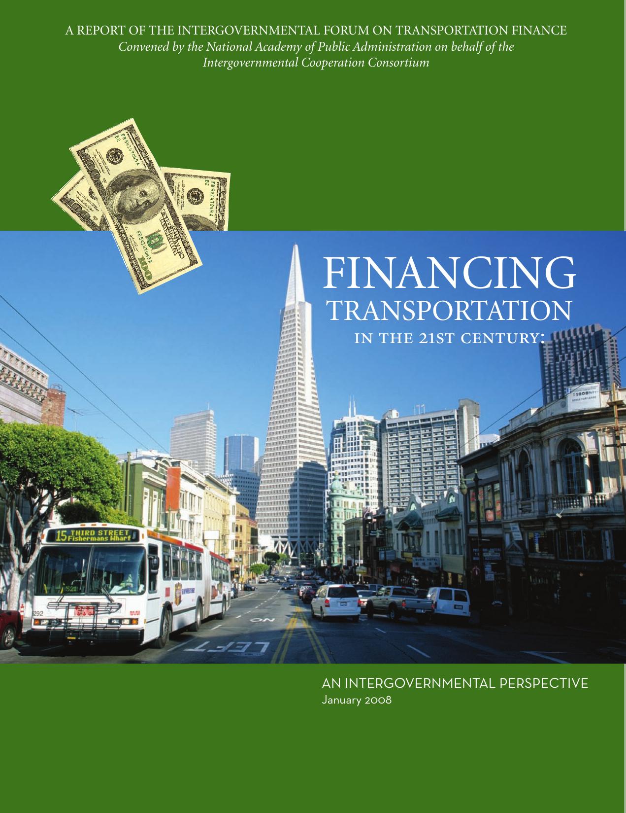 Microsoft Word - 00000 Financing Transportation with Surface Trans 2-1-08.doc