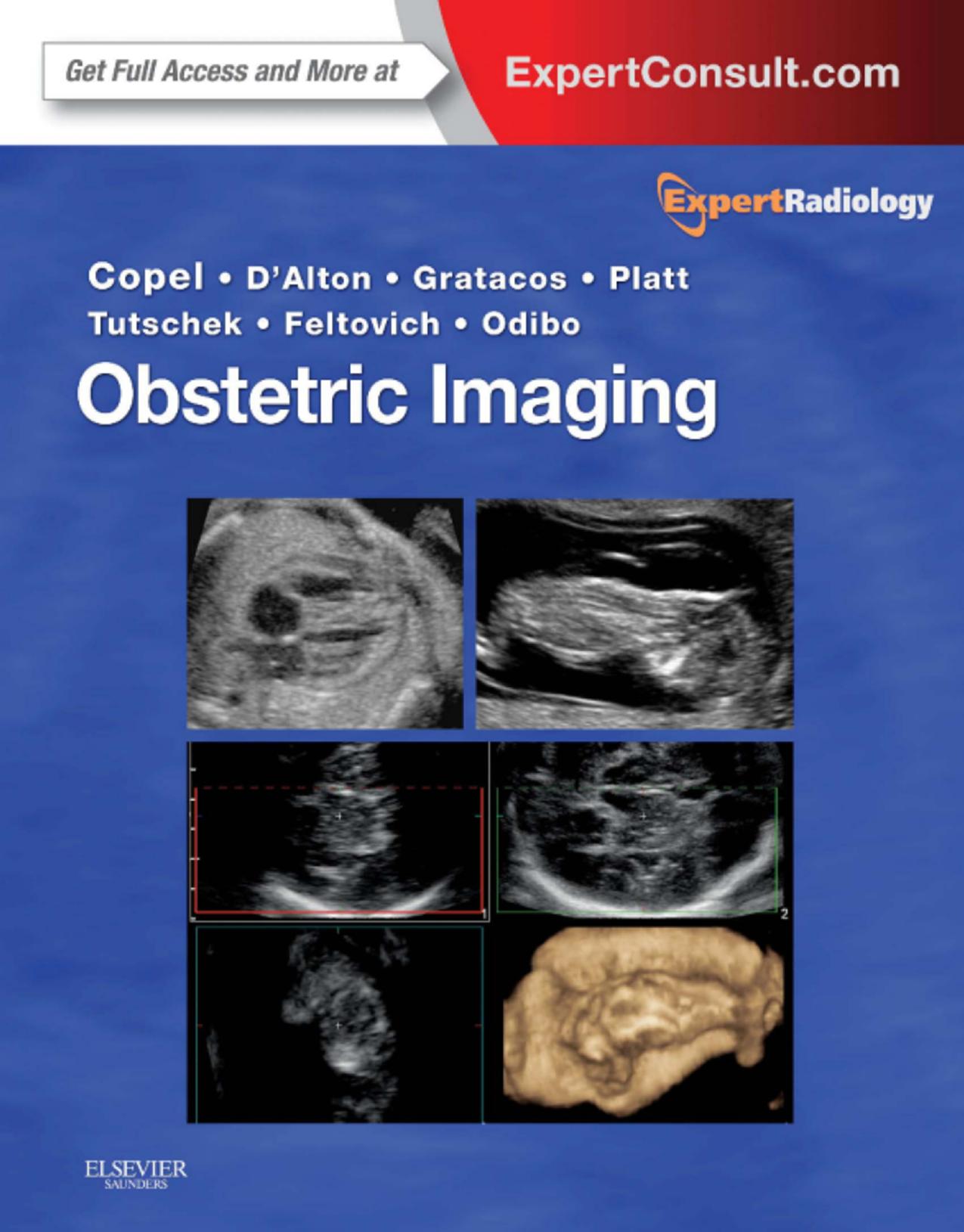Obstetric Imaging E-Book: Expert Radiology Series