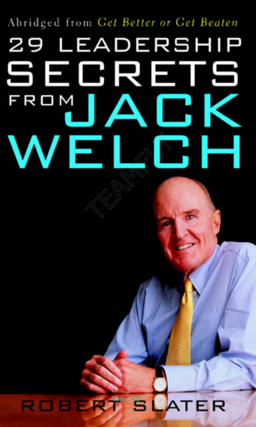 24.29 Leadership Secrets From Jack Welch, 2nd Ed