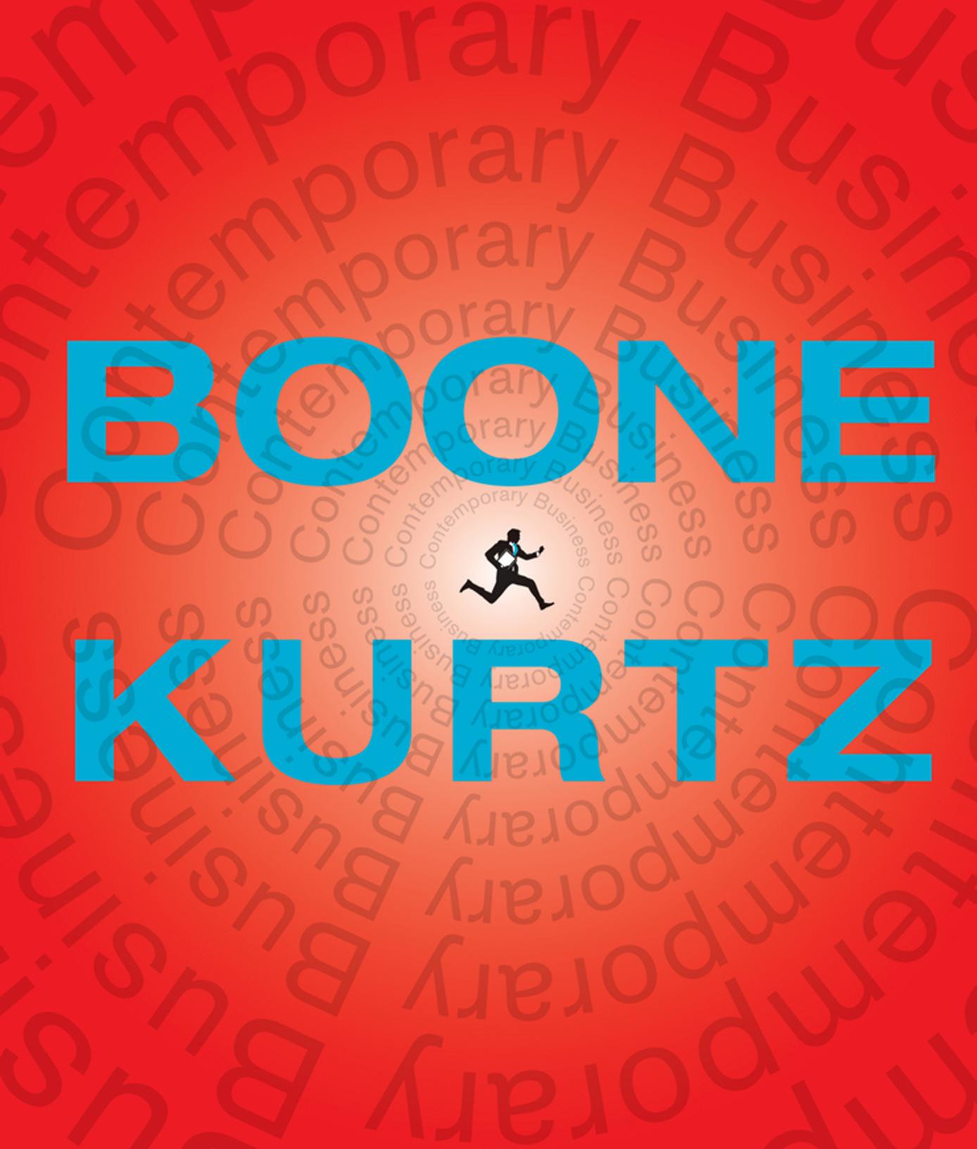 Boone & Kurtz's Contemporary Business