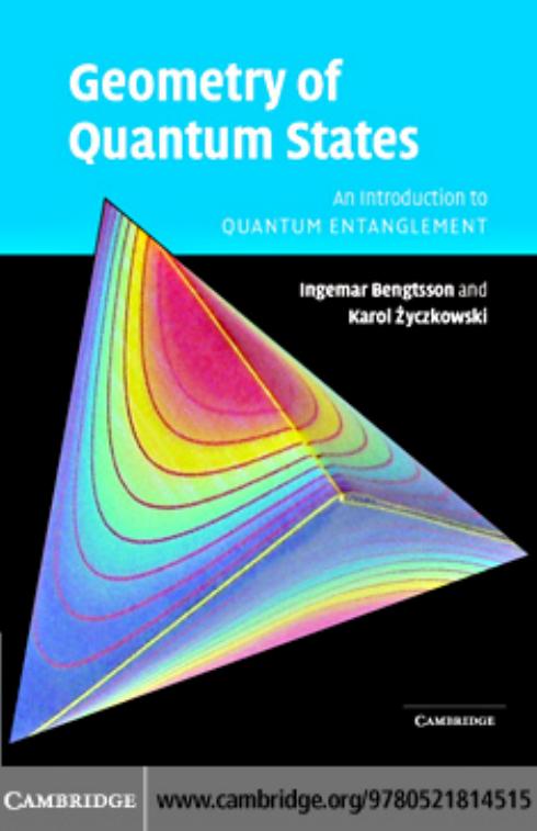 GEOMETRY OF QUANTUM STATES: An Introduction to Quantum Entanglement