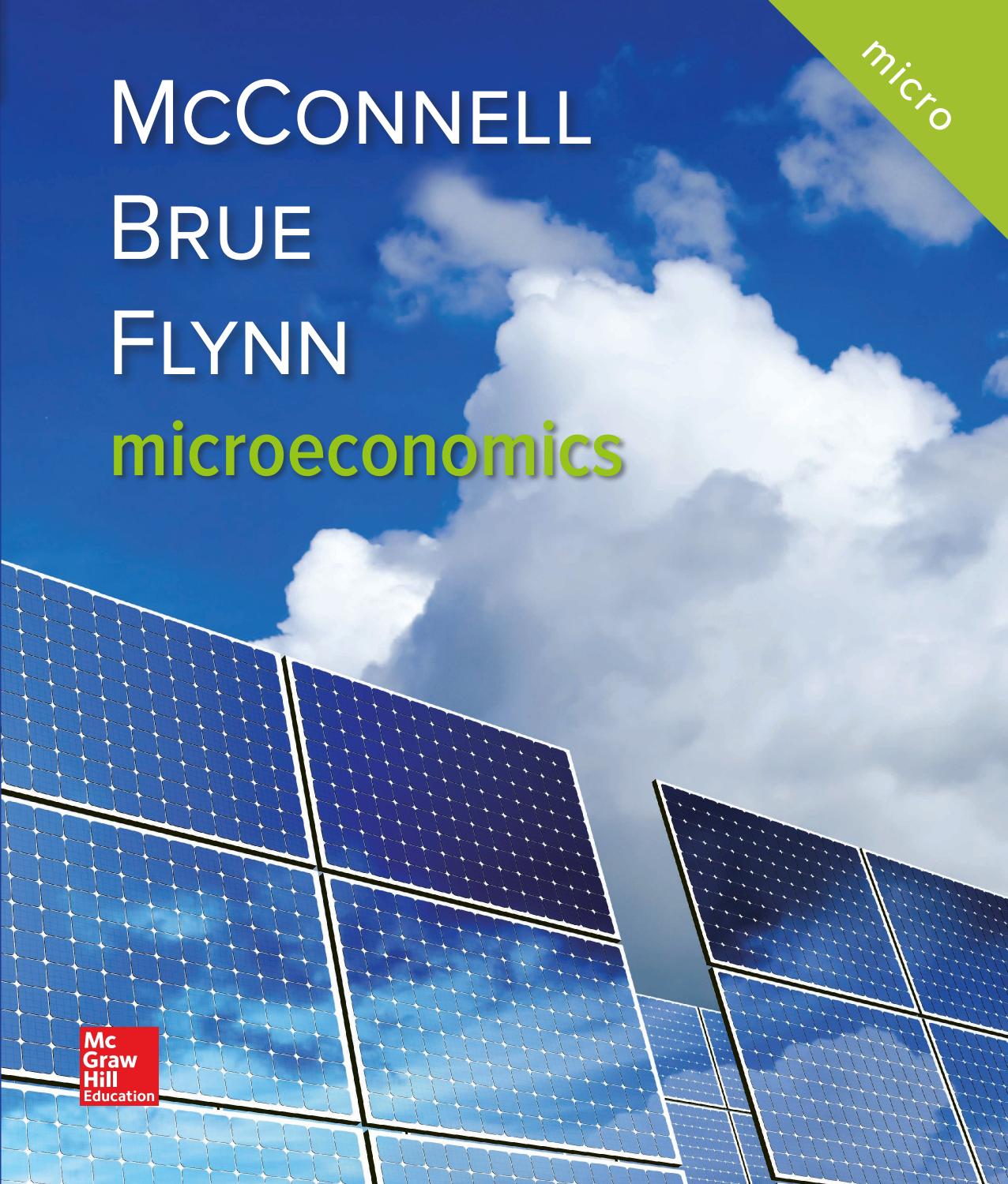 Microeconomics: Principles, Problems, & Policies