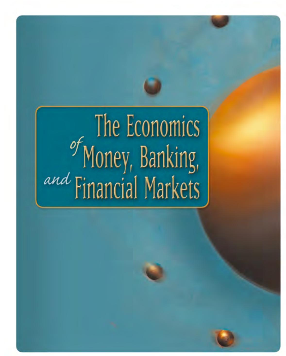 (The Addison-Wesley series in economics) Frederic S. Mishkin