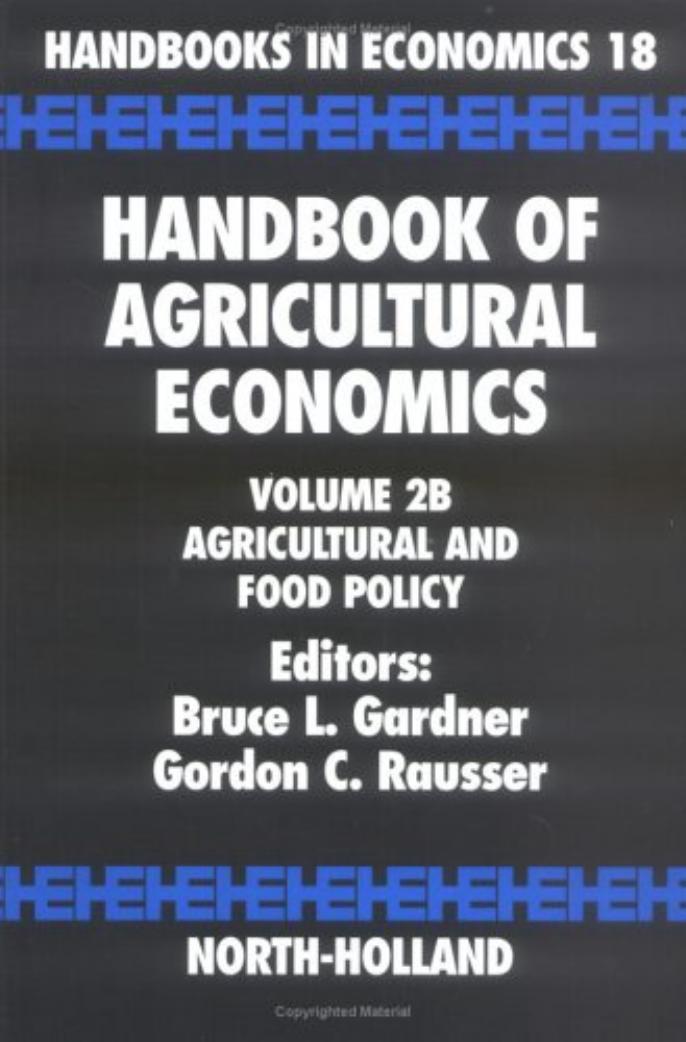 Handbook of Agricultural Economics Vol. 2-B