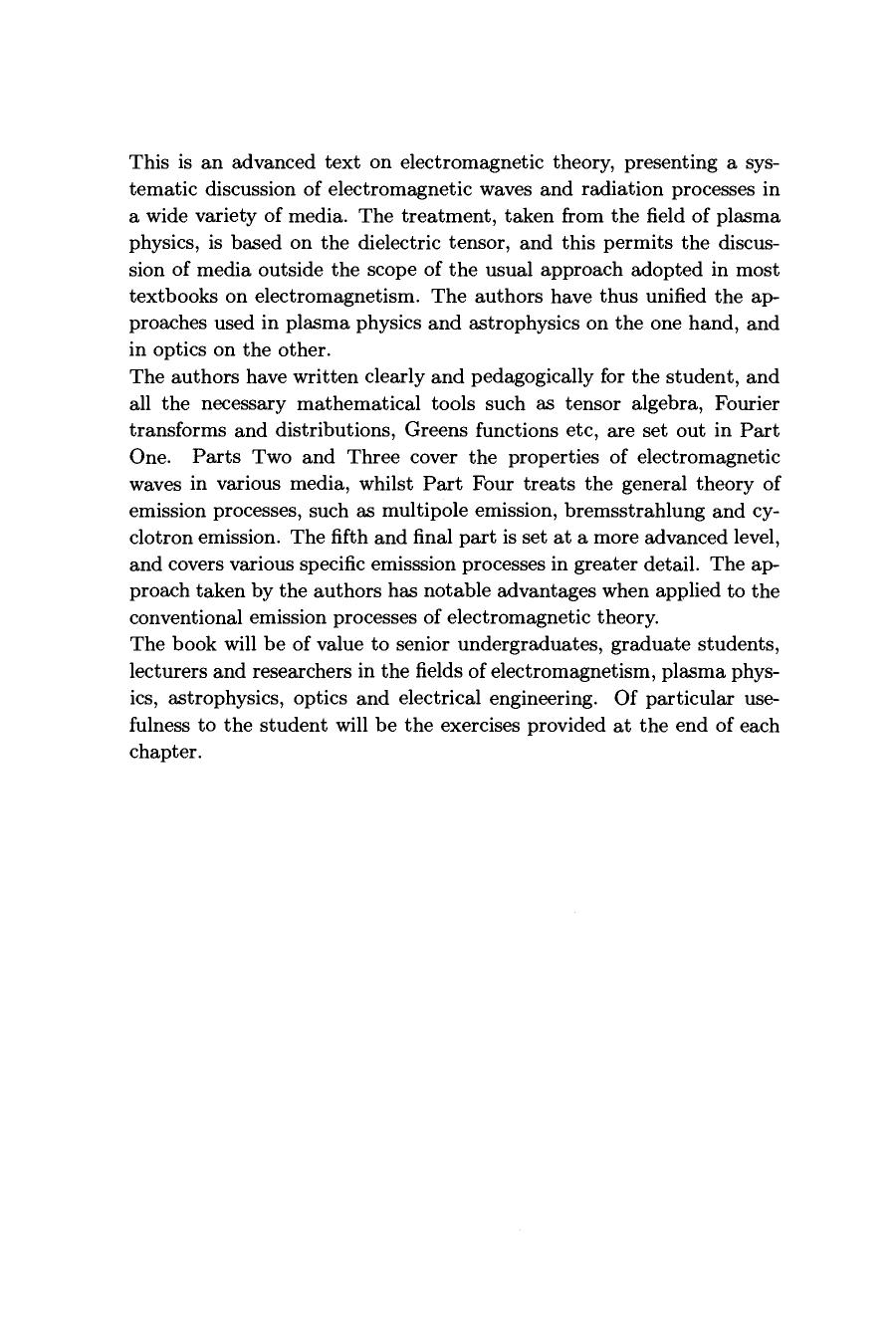 Electromagnetics Process