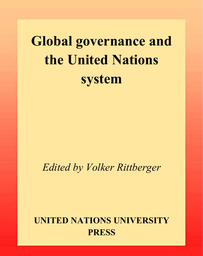 Global governance and the United Nations system