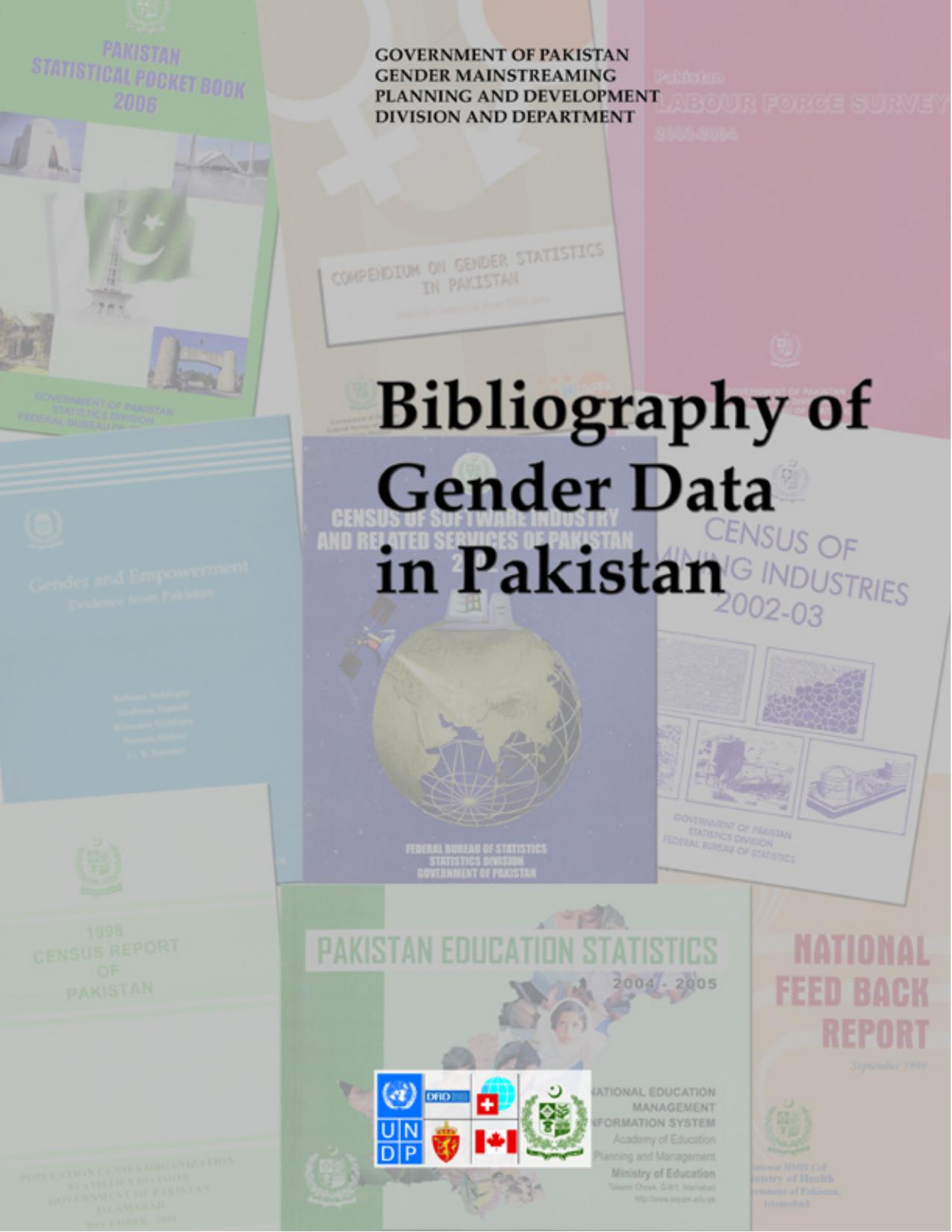 Bibliography of Gender Data in Pakistan