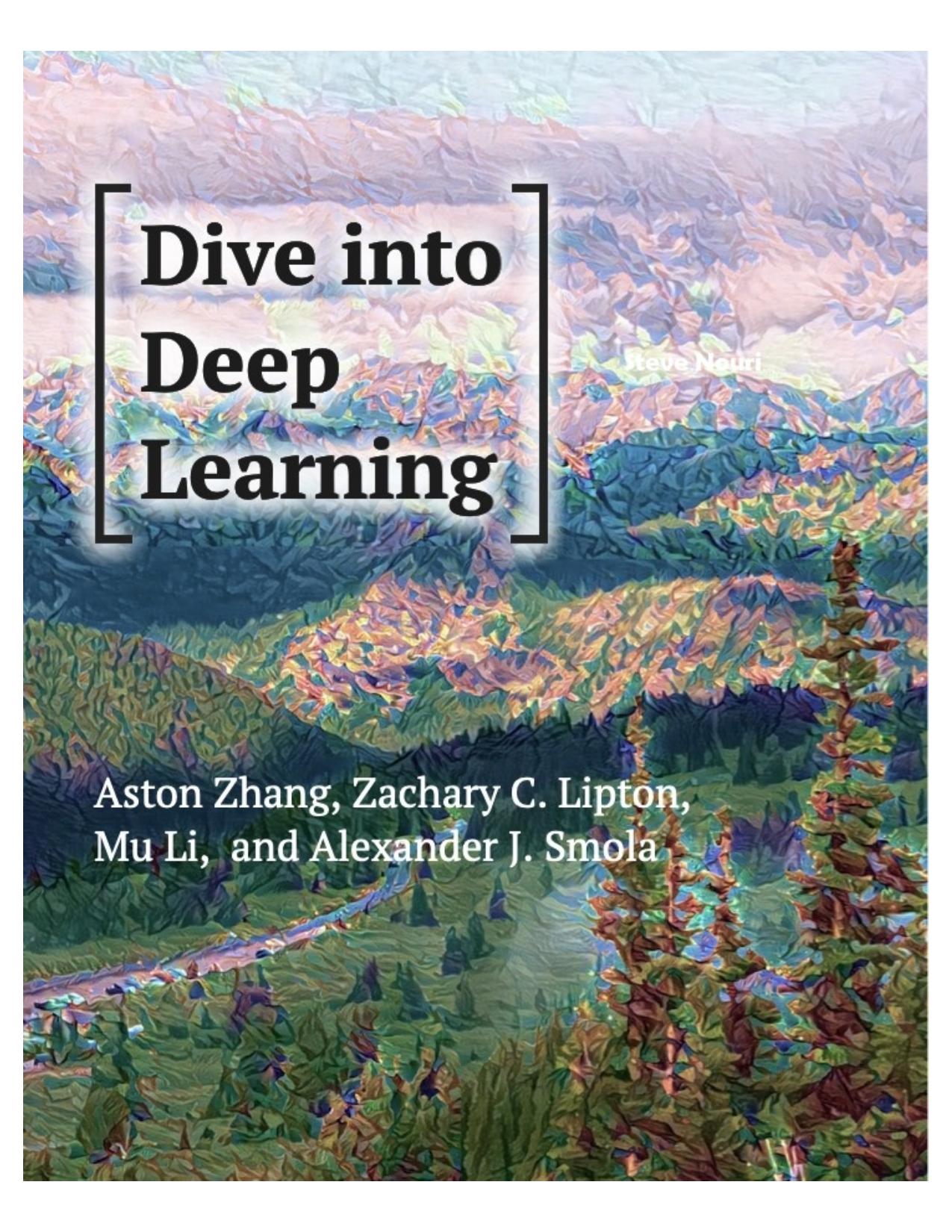 Dive Into Deep Learning