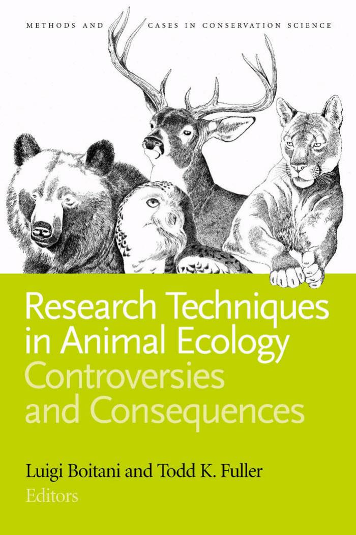 Research Techniques in Animal Ecology