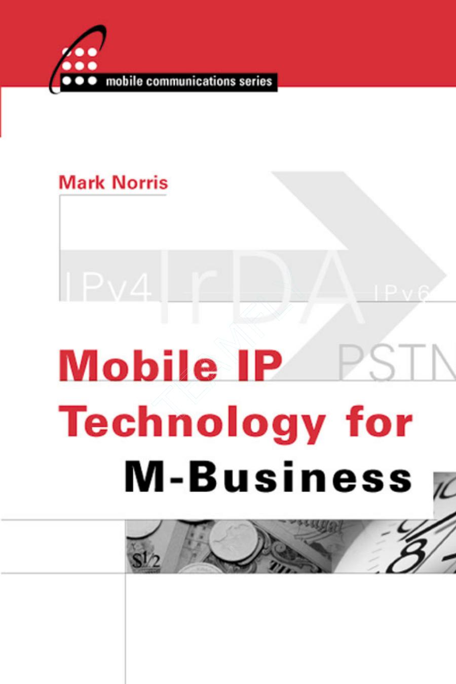 Artech House Mobile IP Technology for M-Business