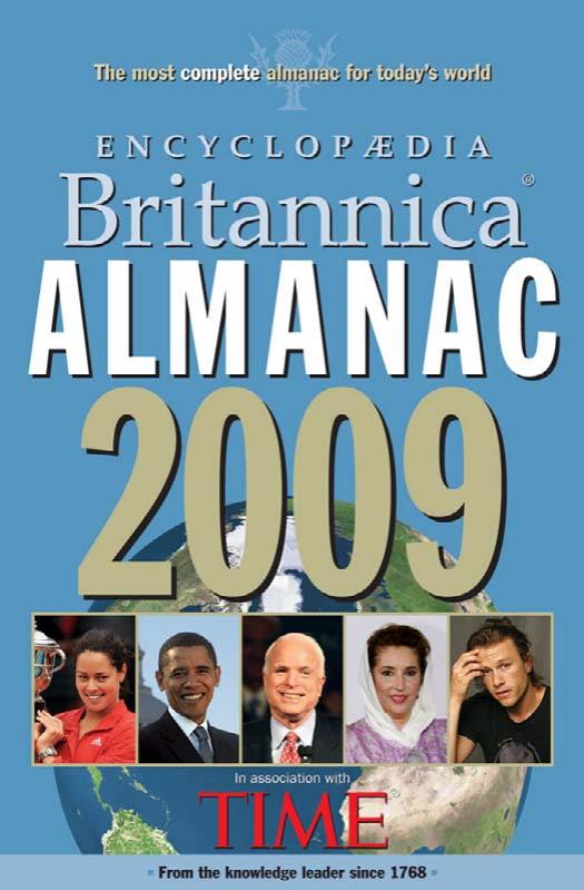 Encyclopædia Britannica 2009 Almanac