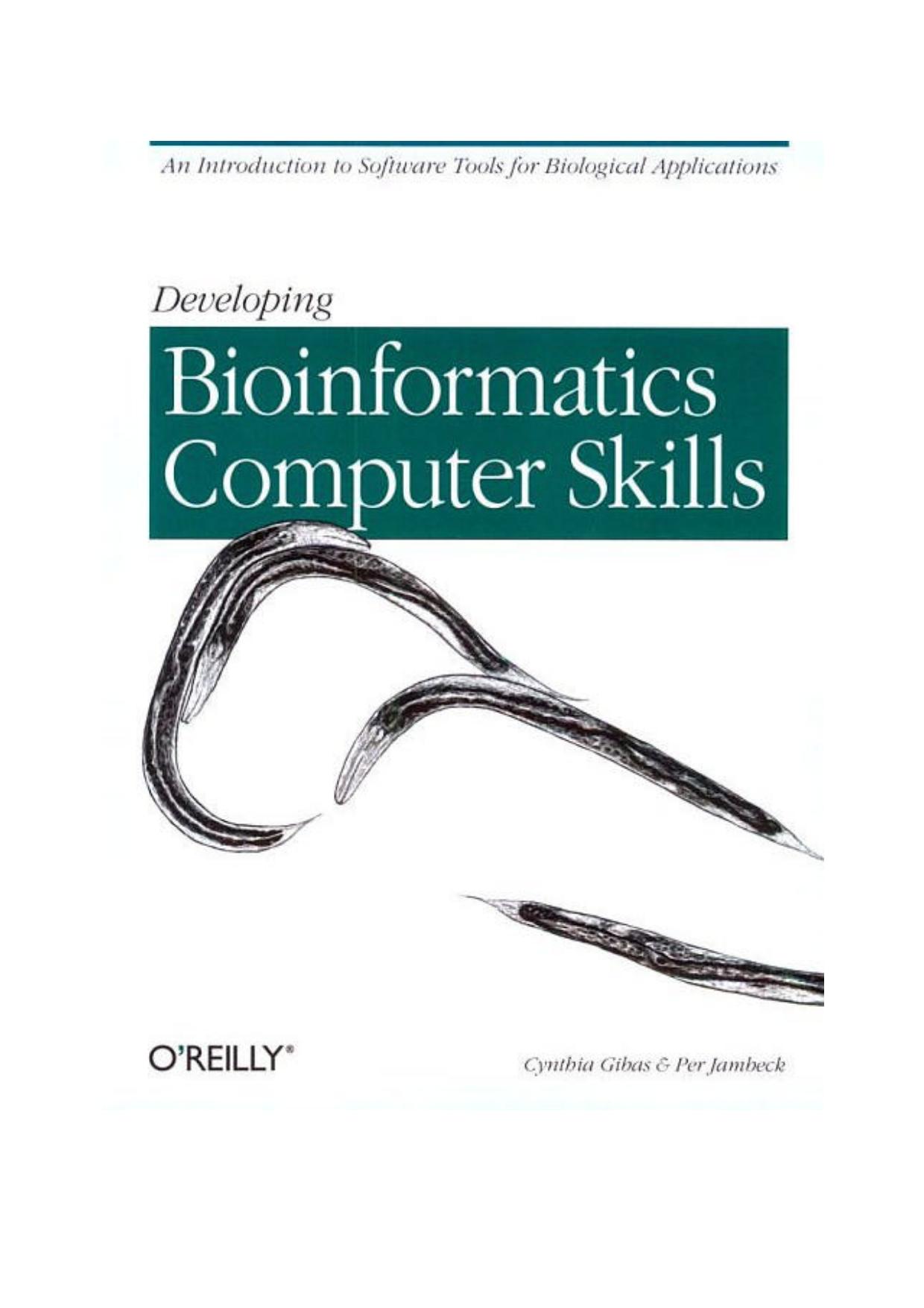 Developing Bioinformatics Computer Skills.doc