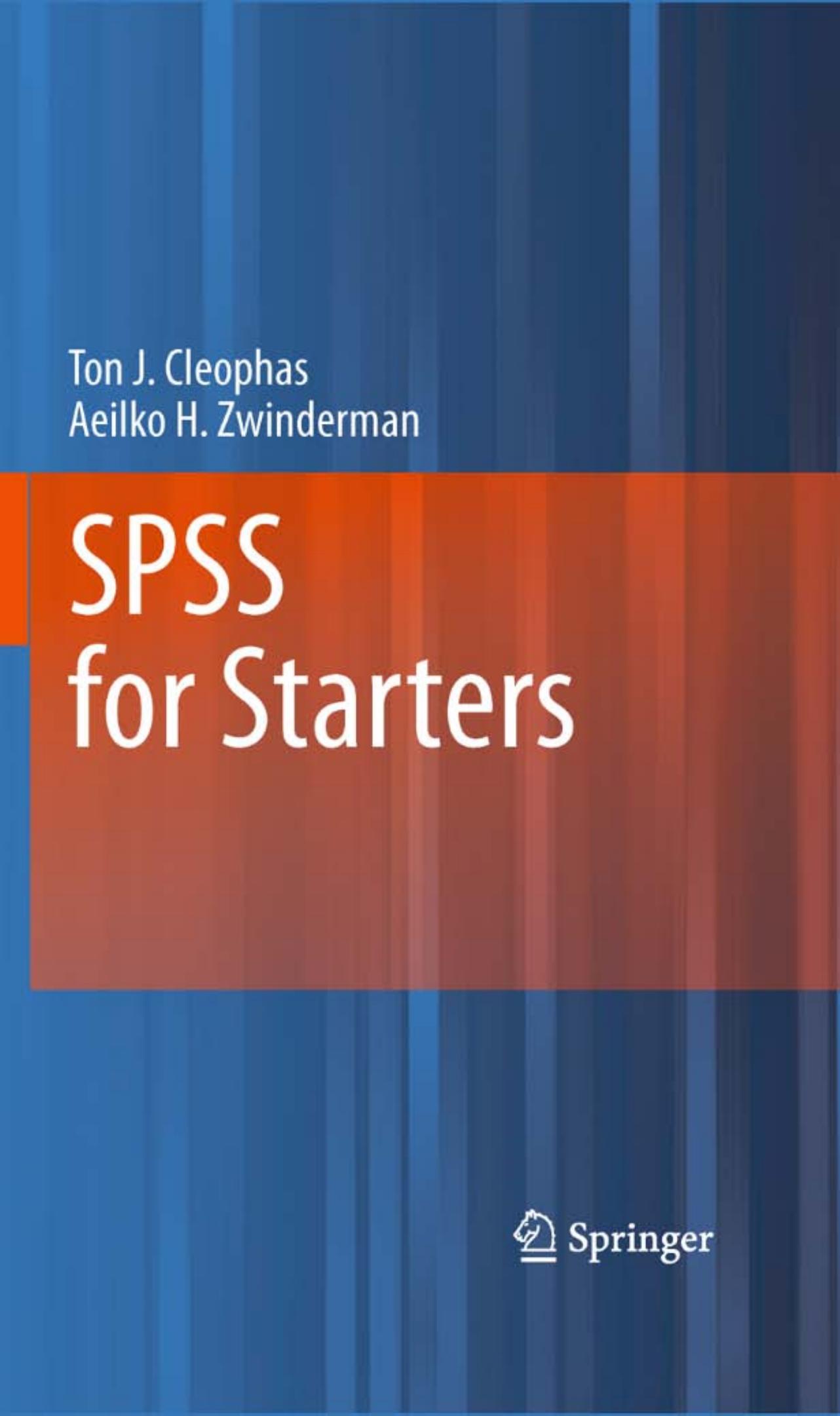 SPSS for Starters