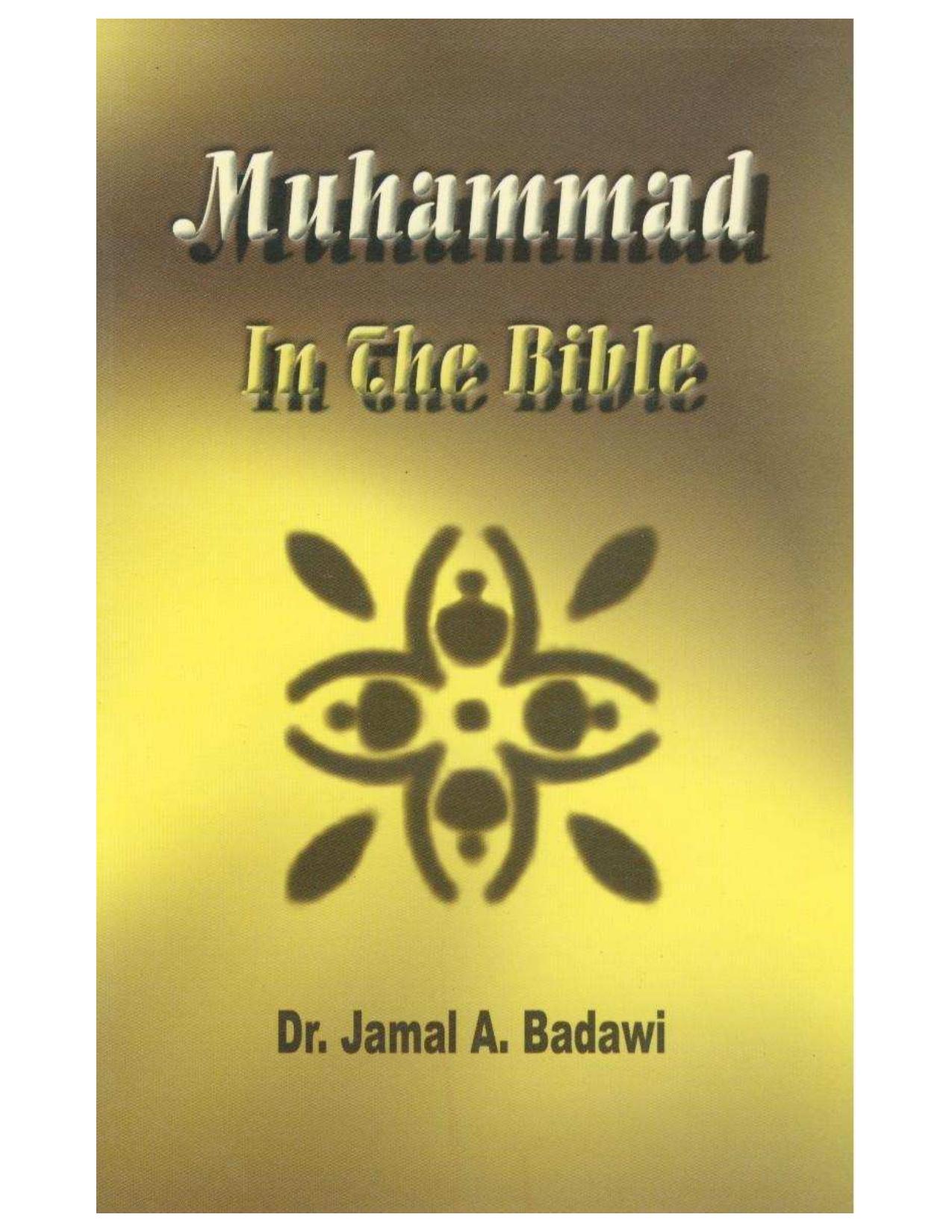 Muhammad (Peace Be Upon Him) In The Bible