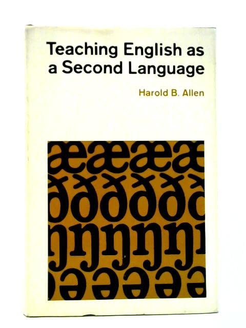 Teaching English as a Second Language: A Book of Readings