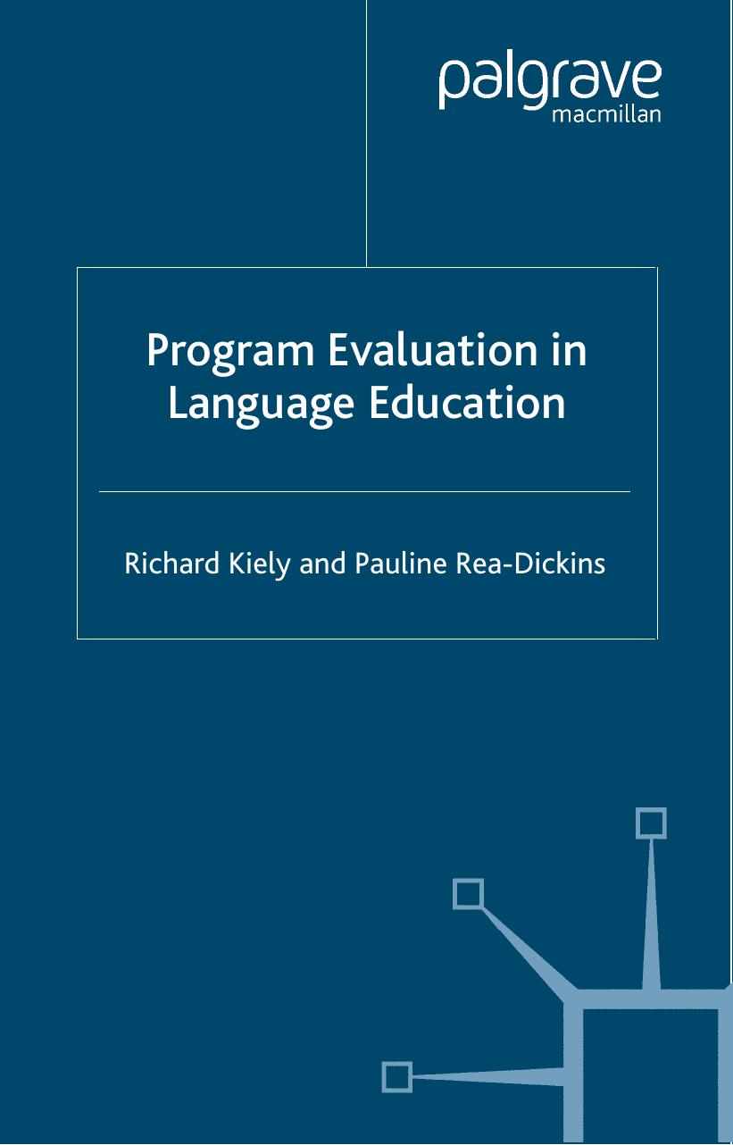 Program Evaluation in Language Education