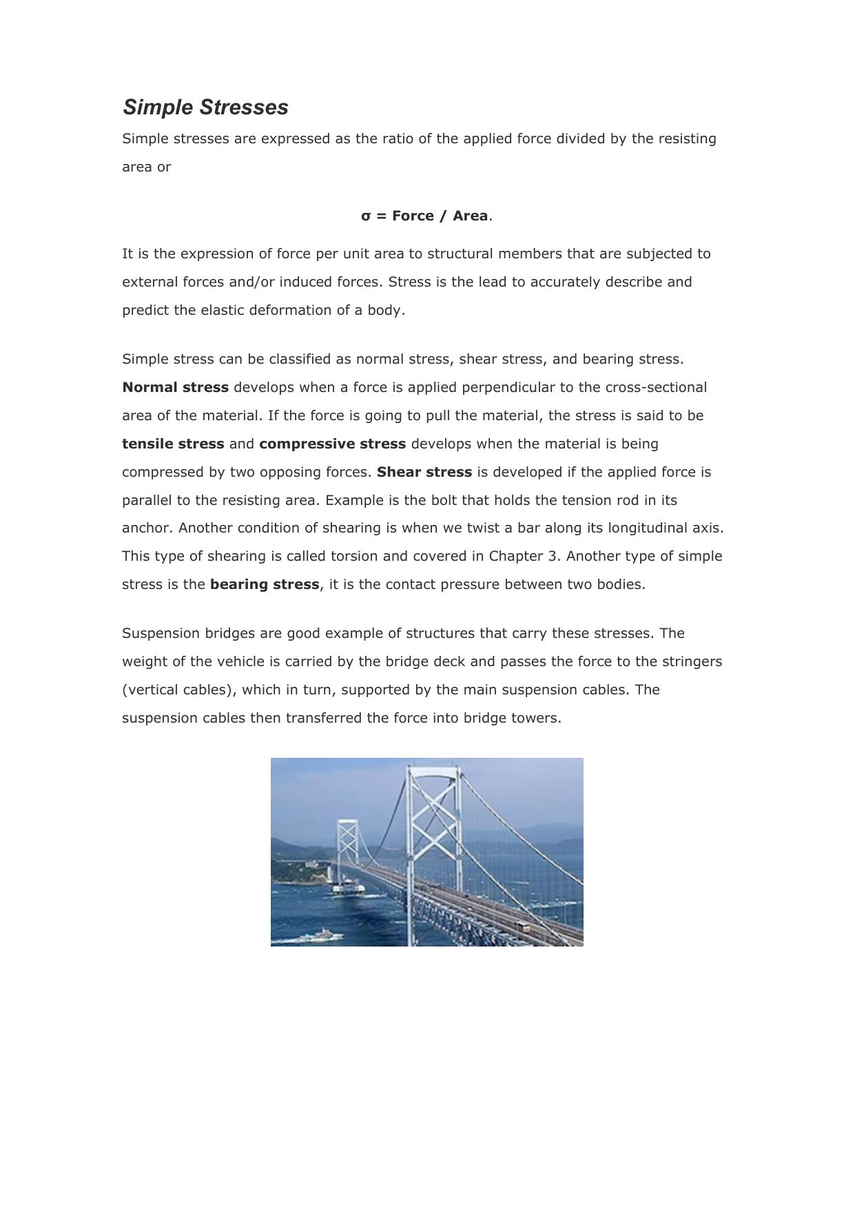 Strength of Materials