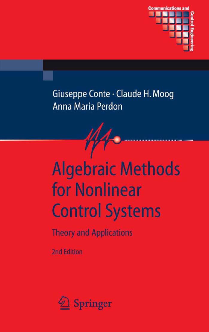 Algebraic Methods for Nonlinear Control Systems 1846285941