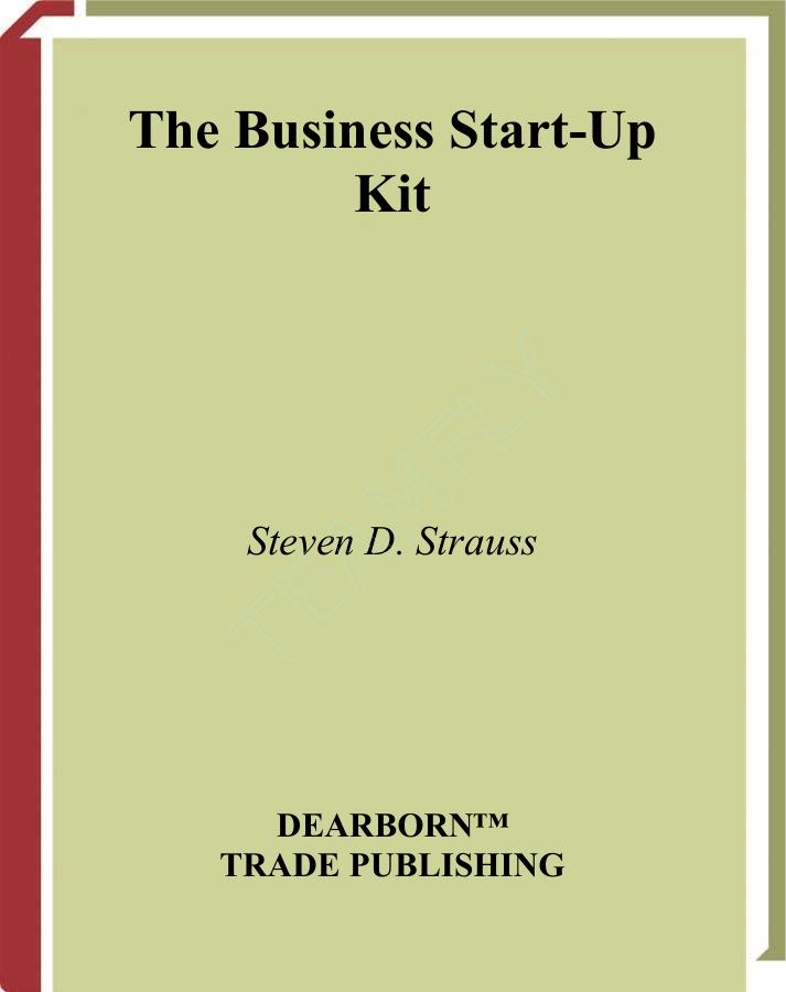 Dearborn The Business Start Up Kit (2003) Fly