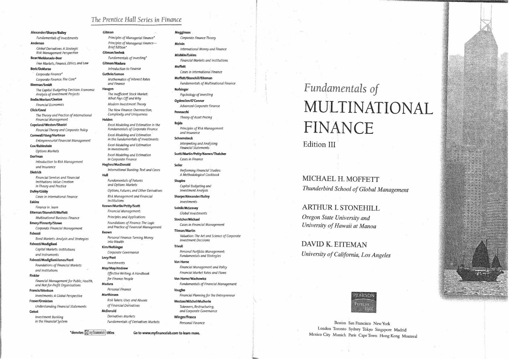 Fundamentals of Multinational Finance