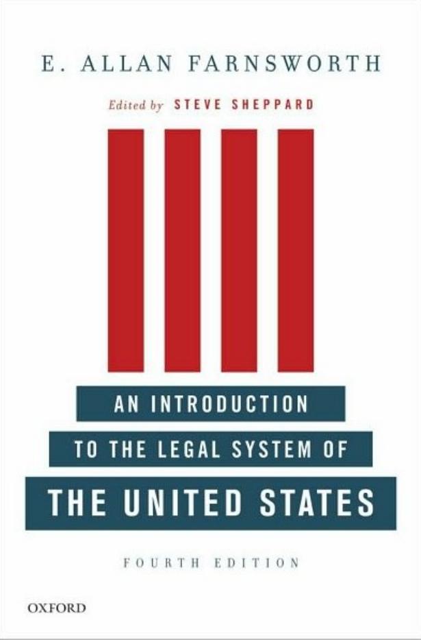 An Introduction to the Legal System of the United States, Fourth Edition