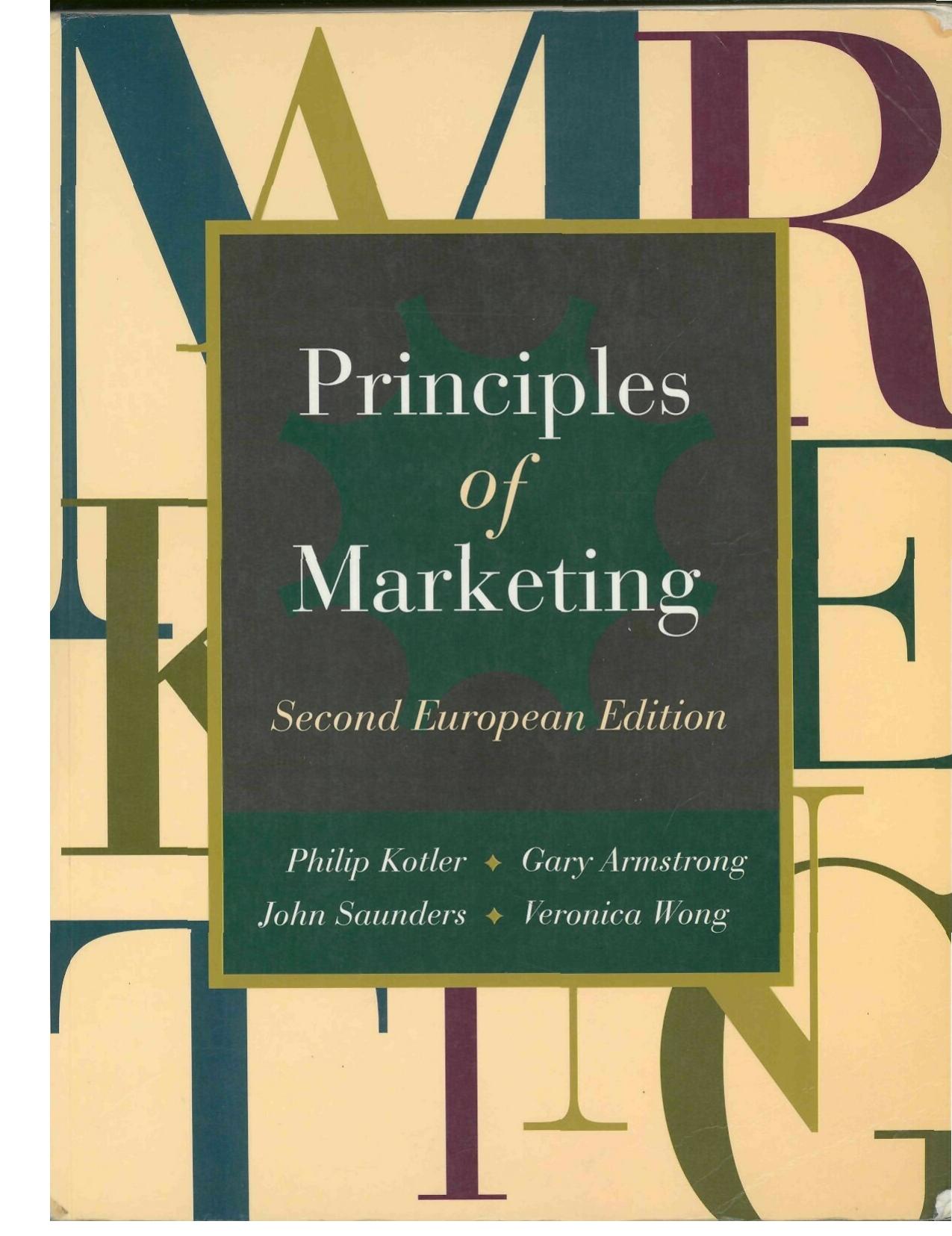 Principles of Marketing