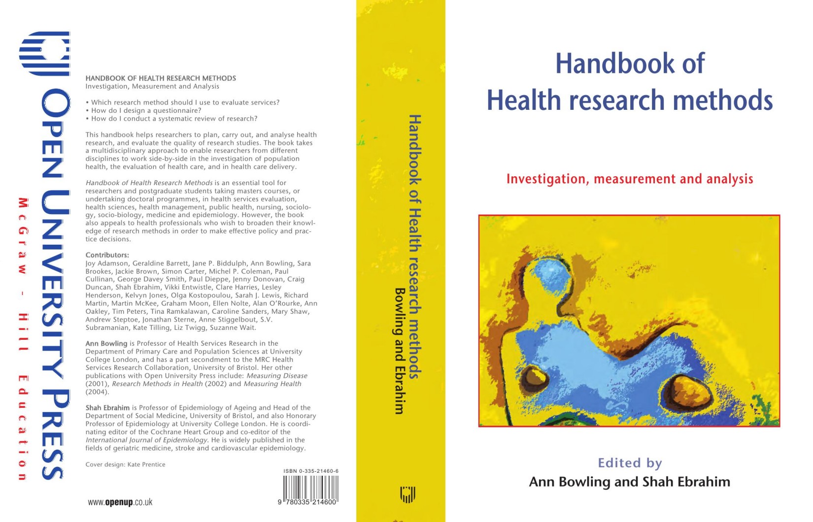 Handbook of Health Research Methods: Investigation, Measurement and Analysis