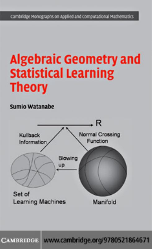 Algebraic Geometry and Statistical Learning Theory