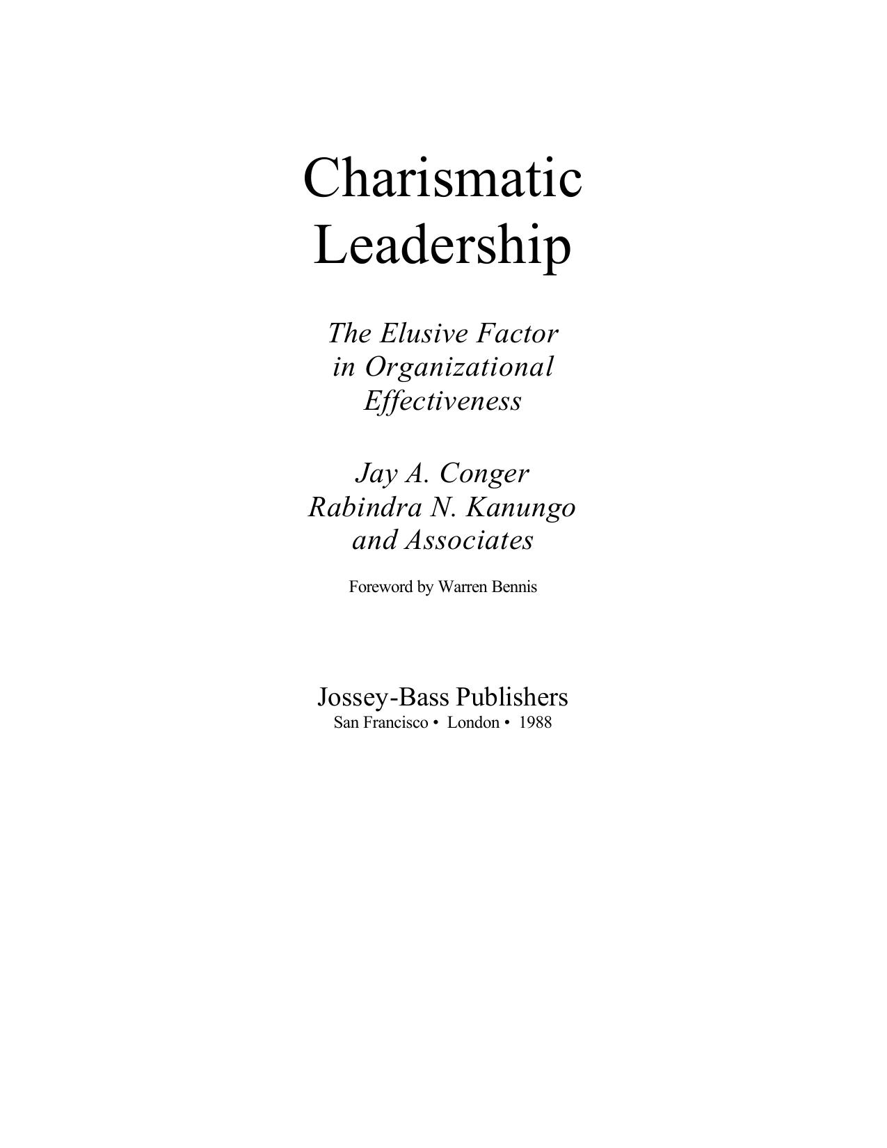 Charismatic Leadership - OCRed.PDF