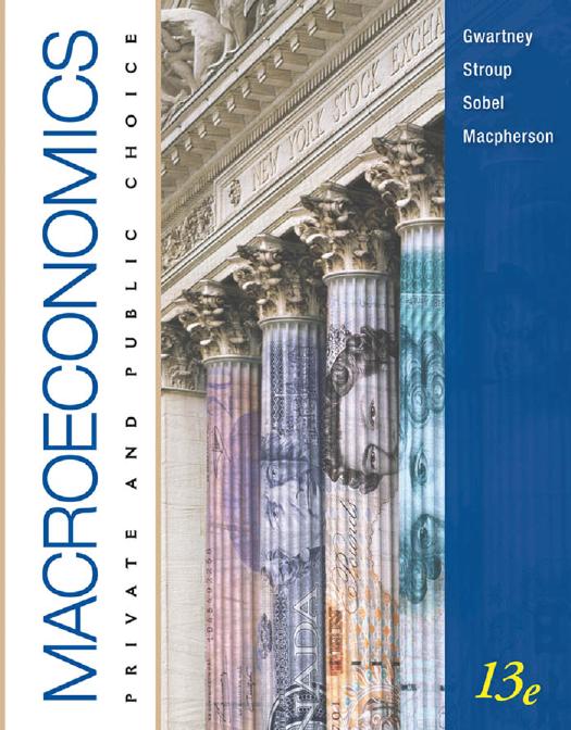 Macroeconomics. Private and public choice