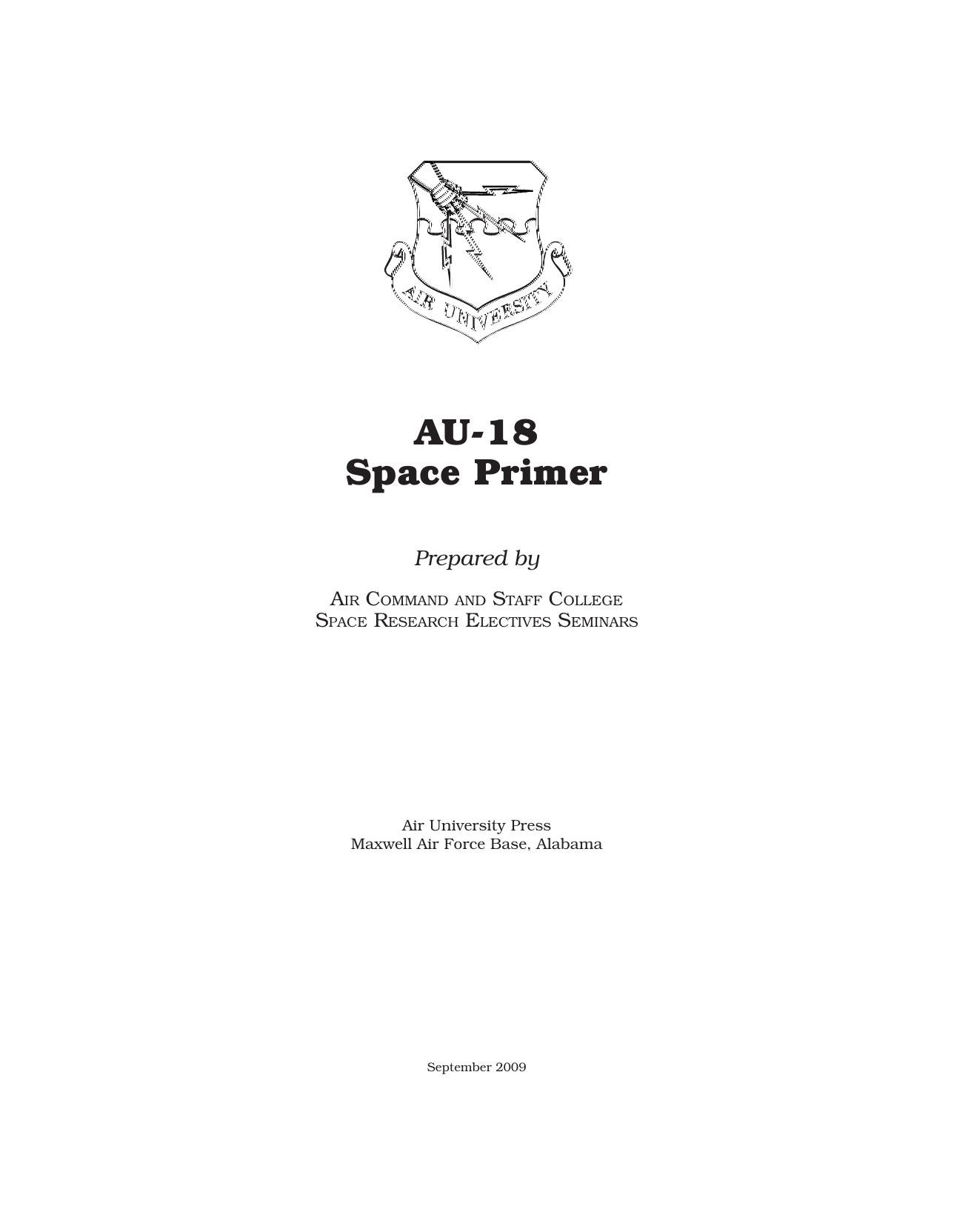 AU-18 Space Primer