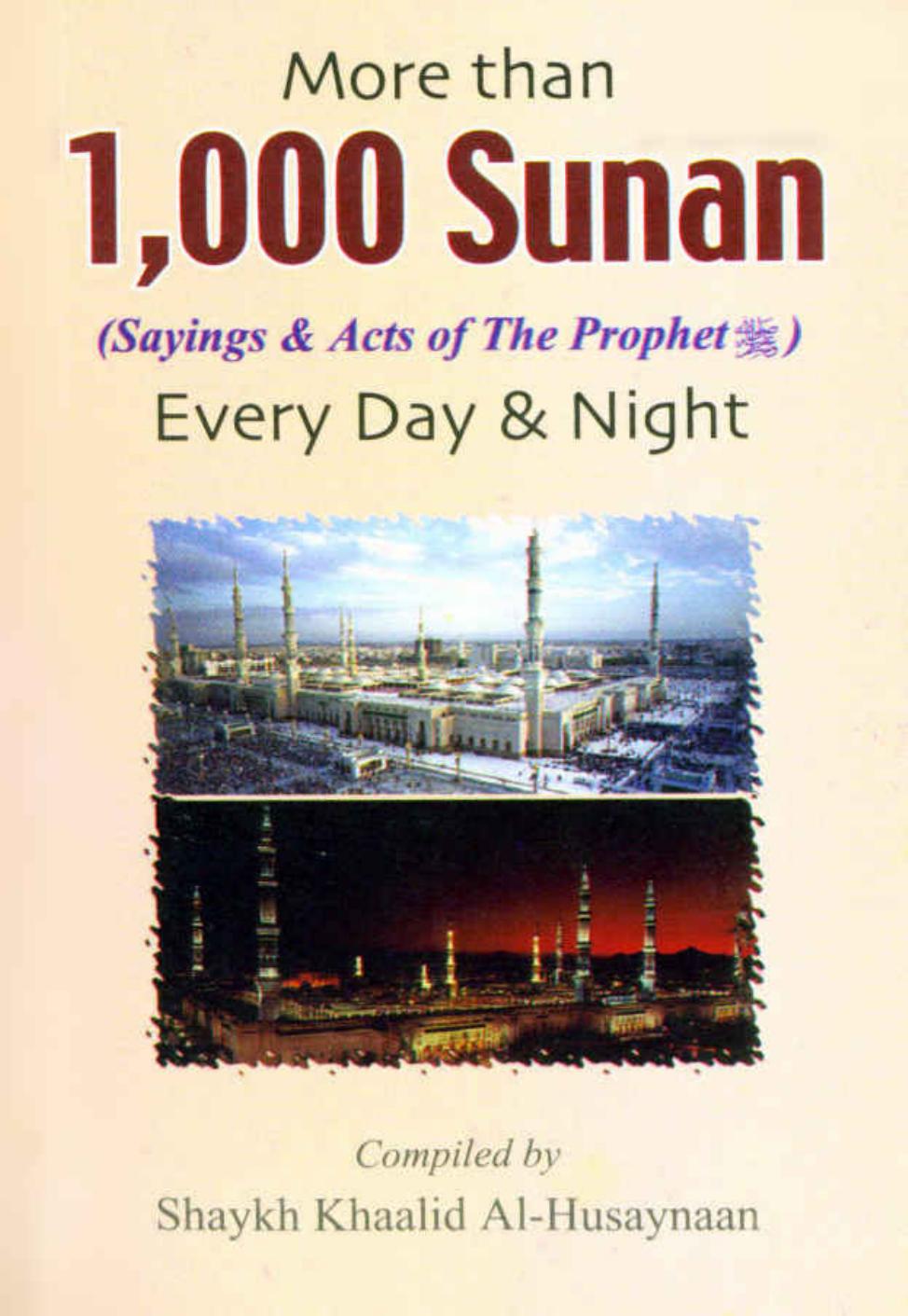 More than 1000 Sunan for Every Day & Night