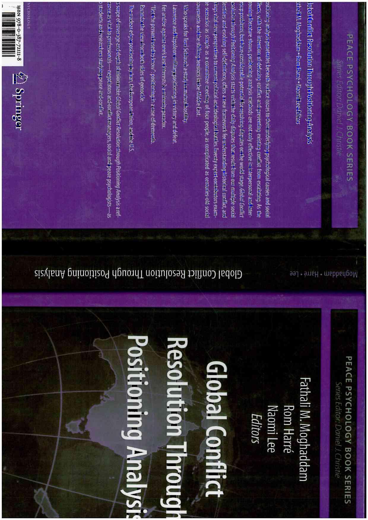 (Peace Psychology Book Series) Fathali M. Moghaddam (ed.), Rom Harré (ed.), Naomi Lee (ed.)