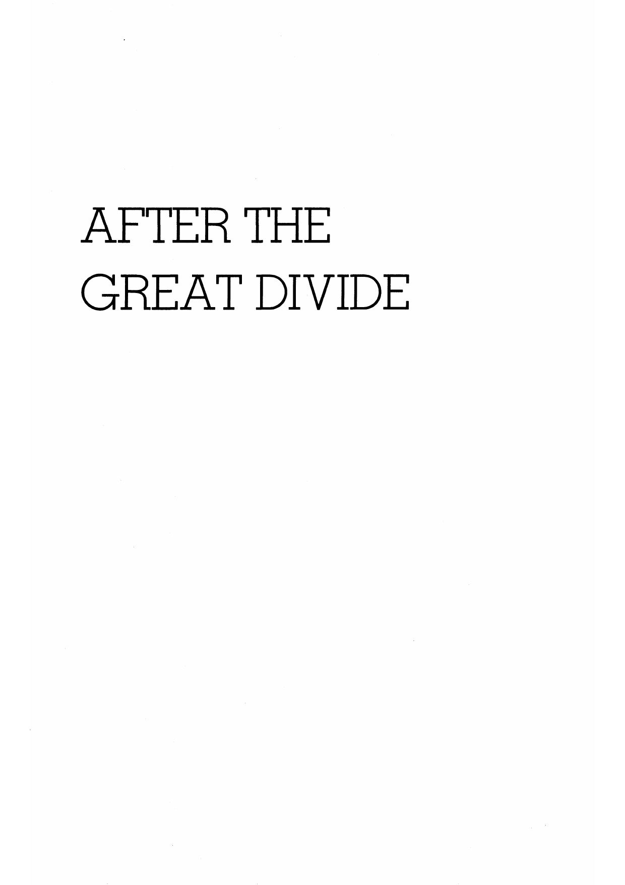 After the Great Divide- Modernism, Mass culture, postmodernism