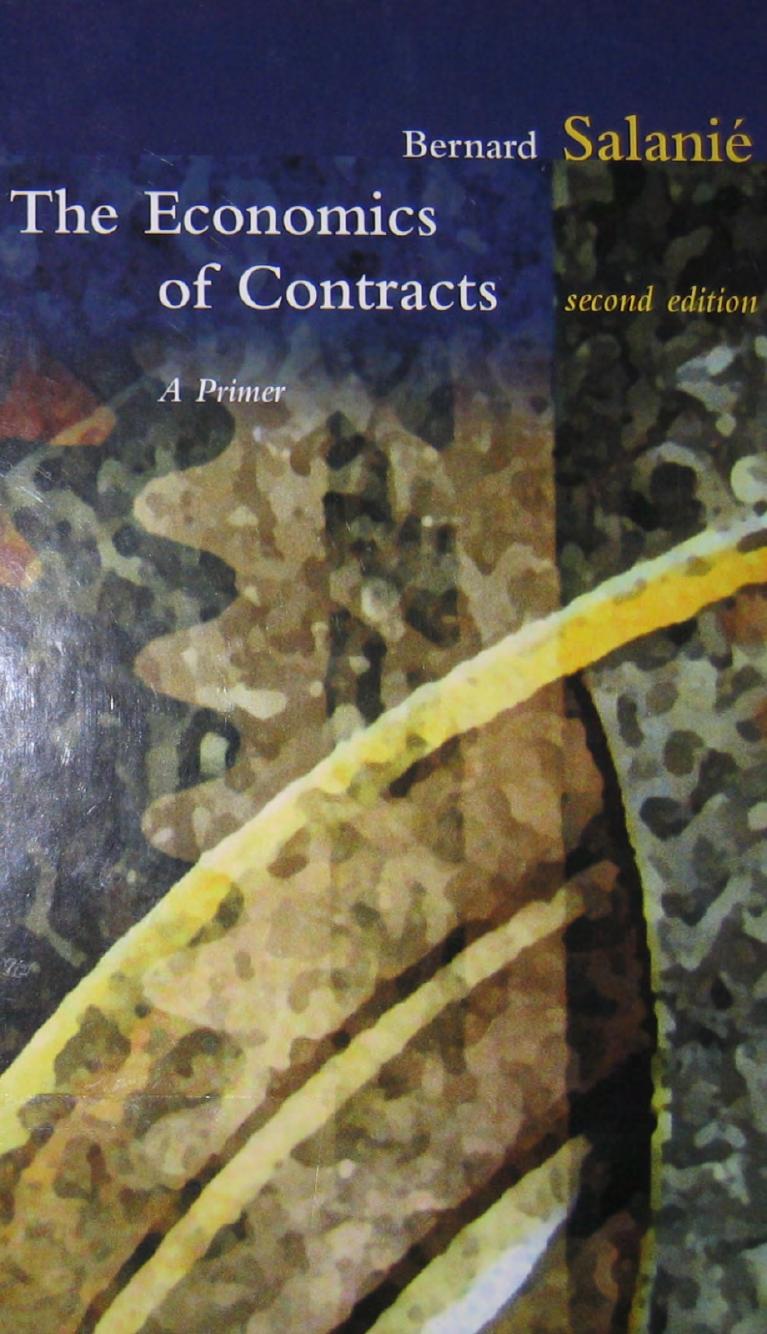 The Economics of Contracts