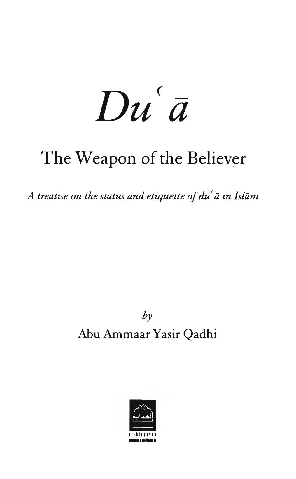 Dua The Weapon Of The Believer.pdf