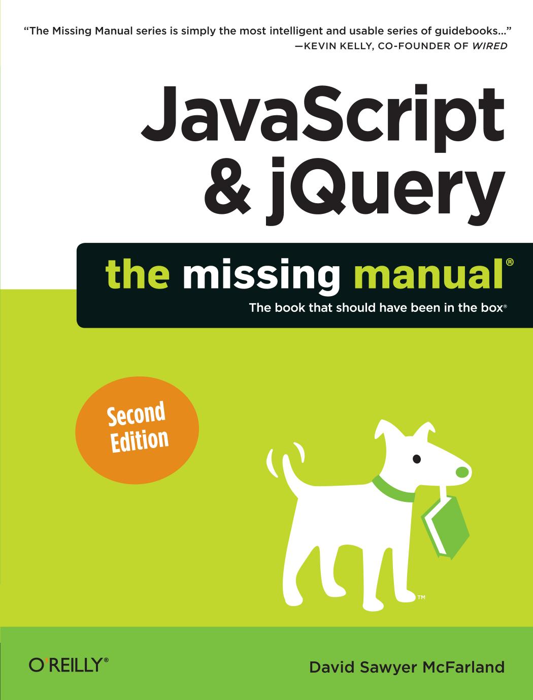 JavaScript & jQuery: The Missing Manual, Second Edition